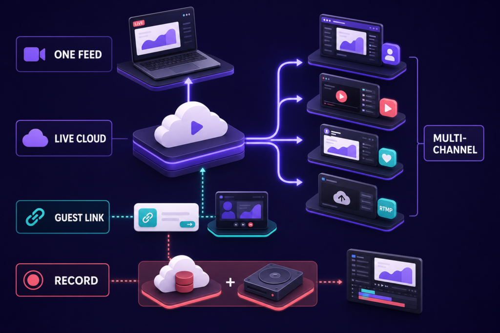 Multi-Channel Live Streaming