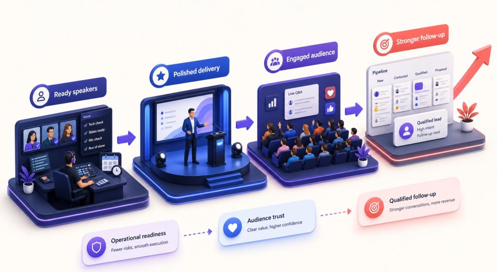 Turn backstage readiness into a stronger audience experience