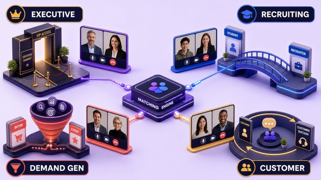 Design the networking moment around the outcome