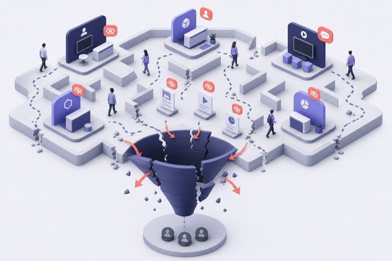 Most virtual expo spaces stop at visibility