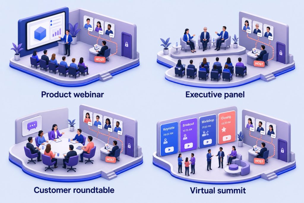 Private coordination wherever the conversation needs to convert