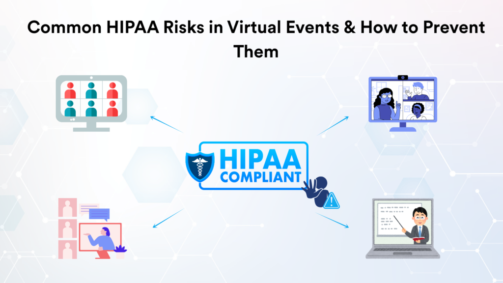 Common HIPAA risks in virtual events and how to prevent them