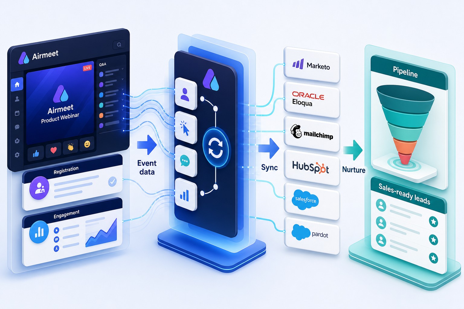 Marketo, Eloqua, Mailchimp & More Integrations