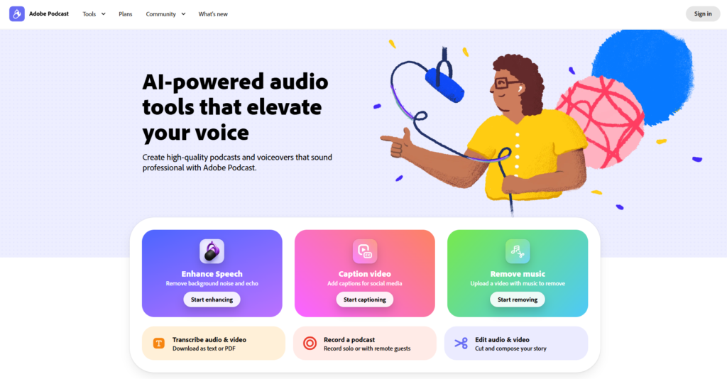 Adobe Podcast