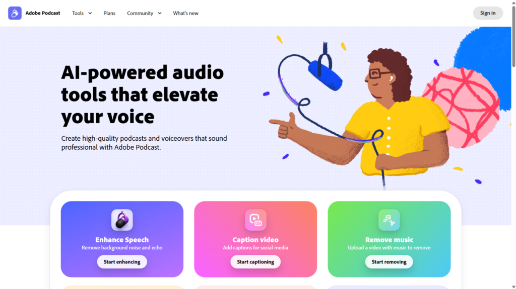 Adobe Podcast