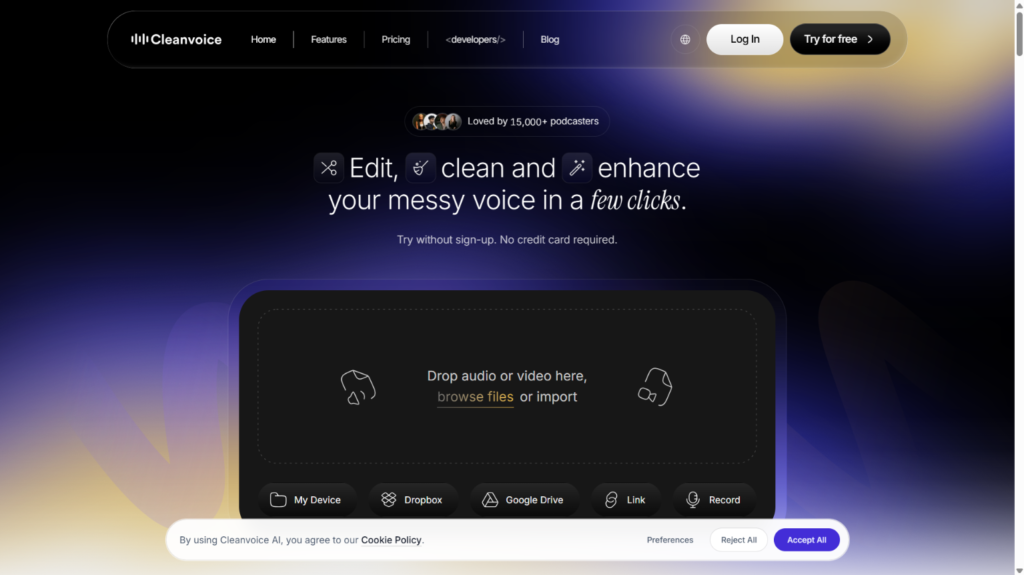 Cleanvoice