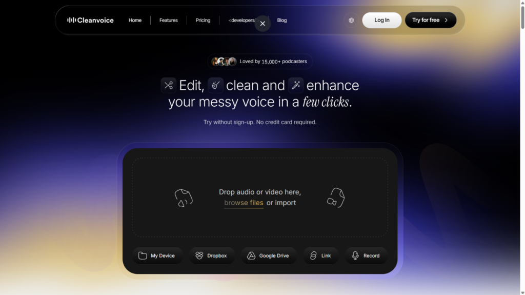 Cleanvoice