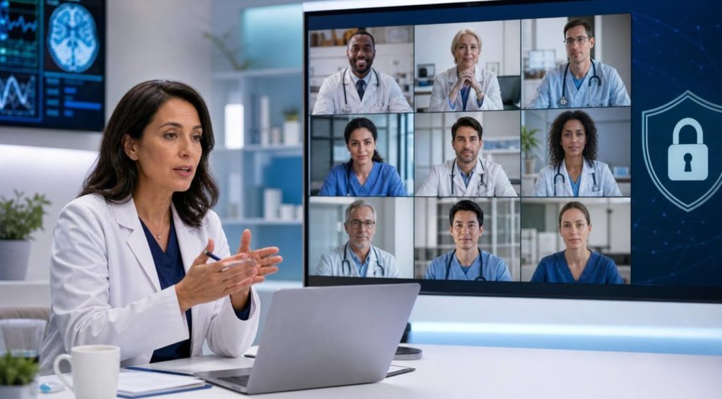 Secure Webinar Platforms for Medical Education and Telehealth