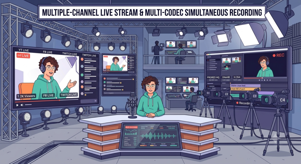 Webinar Platform for Recording & Live Streaming