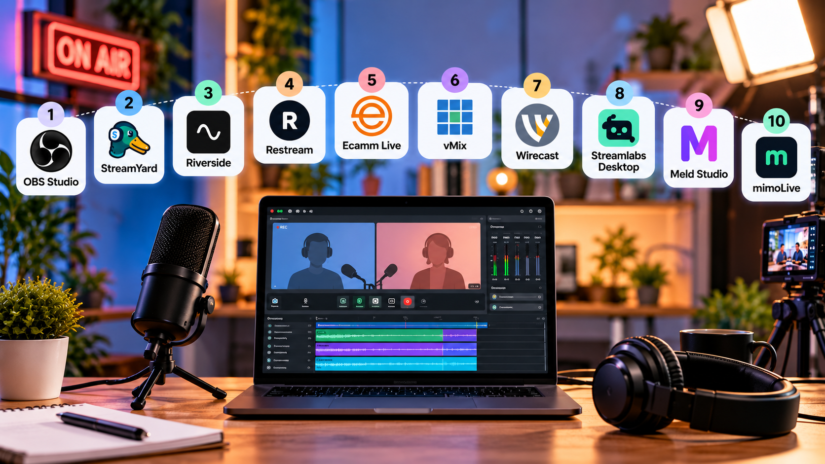 10 Best Recording & Live Streaming Software in 2026