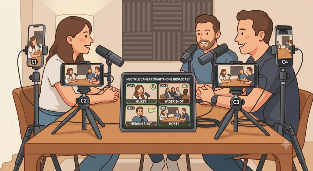 7 Best Multi-Camera Live Streaming Apps for Phones in 2026