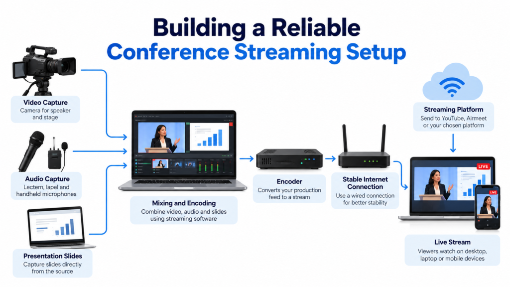 Build a Reliable Conference Streaming Setup