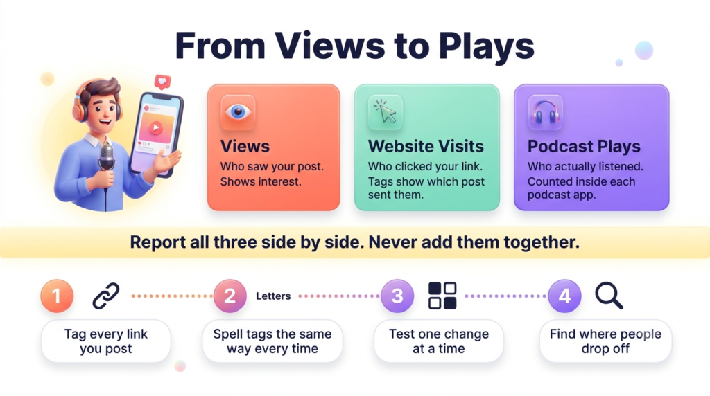 Measuring the Impact of Social Media on Your Podcast