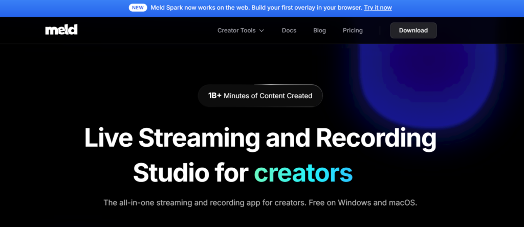 Meld Studio for Separate Audio Tracks