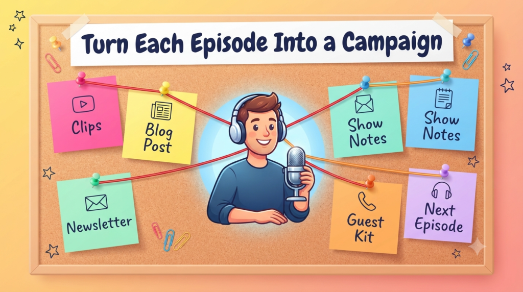 Turn Each Episode Into a Campaign You Can Sustain