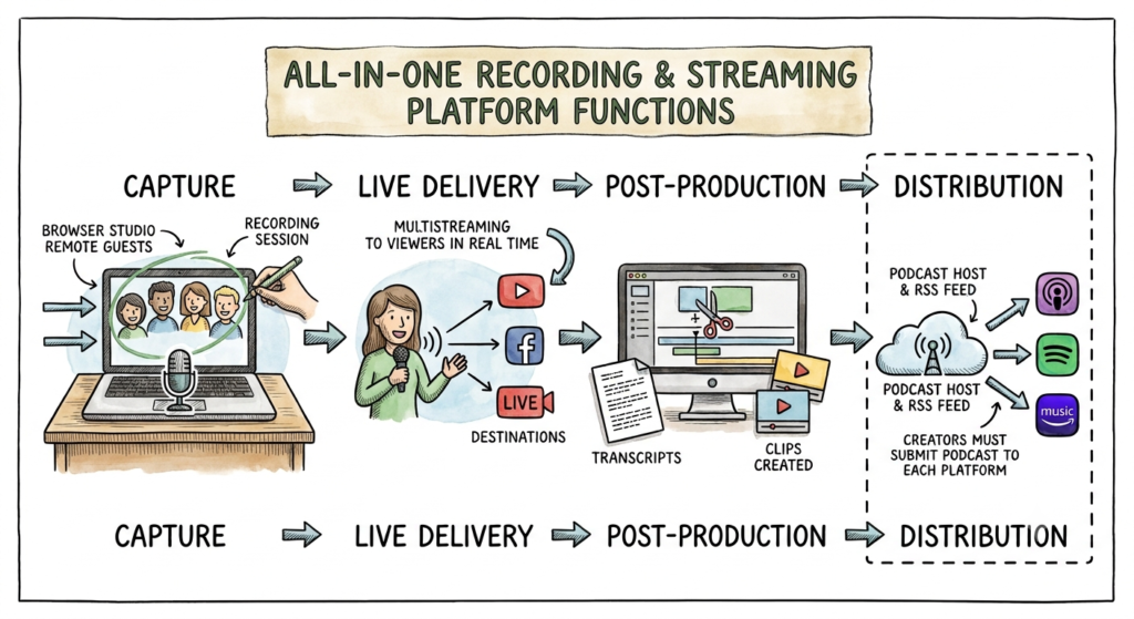 What Is a Browser-Based Recording & Streaming Studio 1