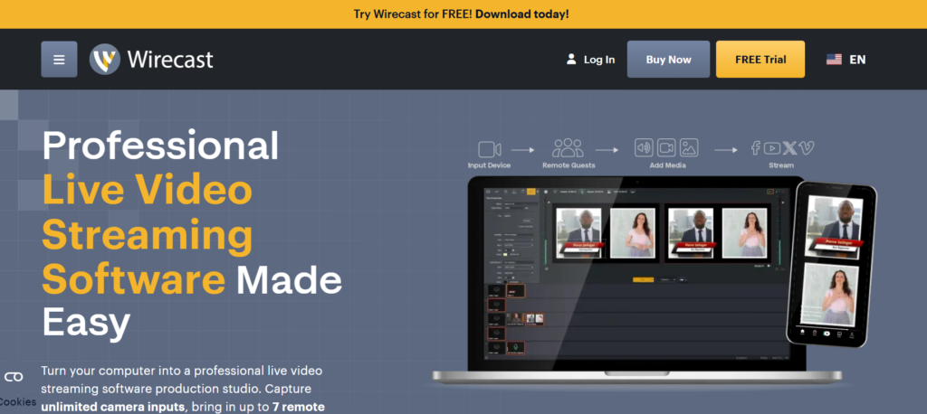 Wirecast for Shows With Remote Contributors